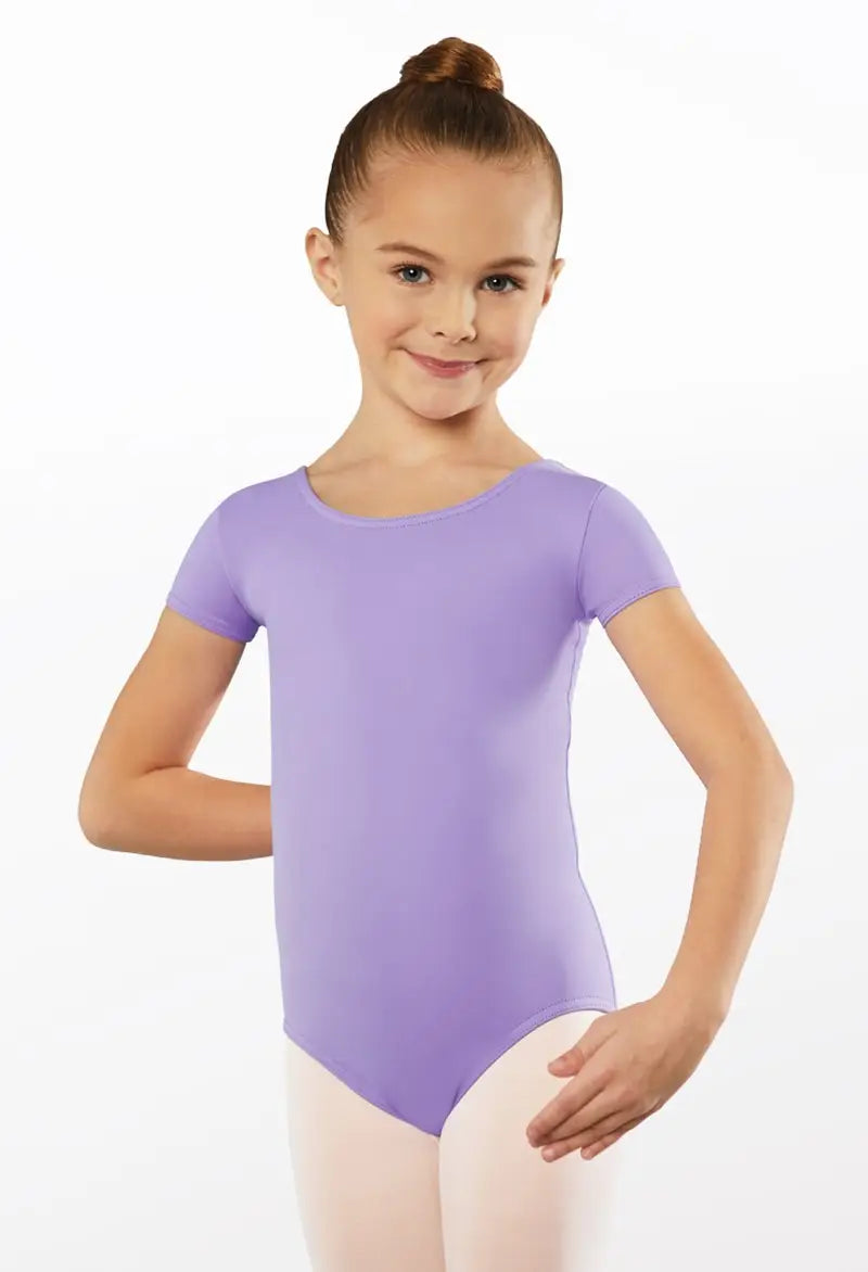 New Leotard Weissman MT12458-Short Sleeve Leotard