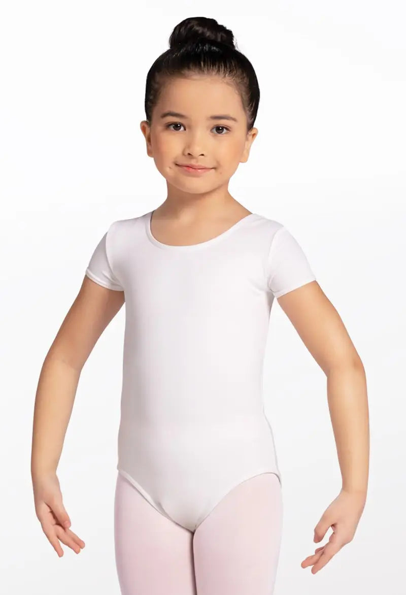 New Leotard Weissman MT12458-Short Sleeve Leotard