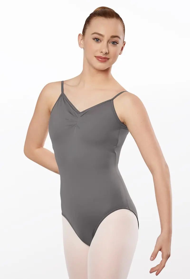 Pre-Owned Leotard Balera  MT2214N Small Adult Gray Ballet Jazz
