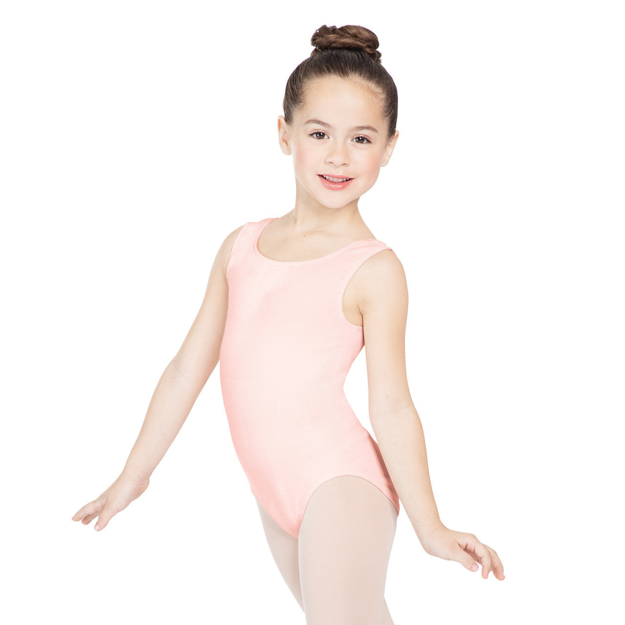 Pre-Owned Leotard Dress Revolution Seamless Large Child Pink Ballet Tap