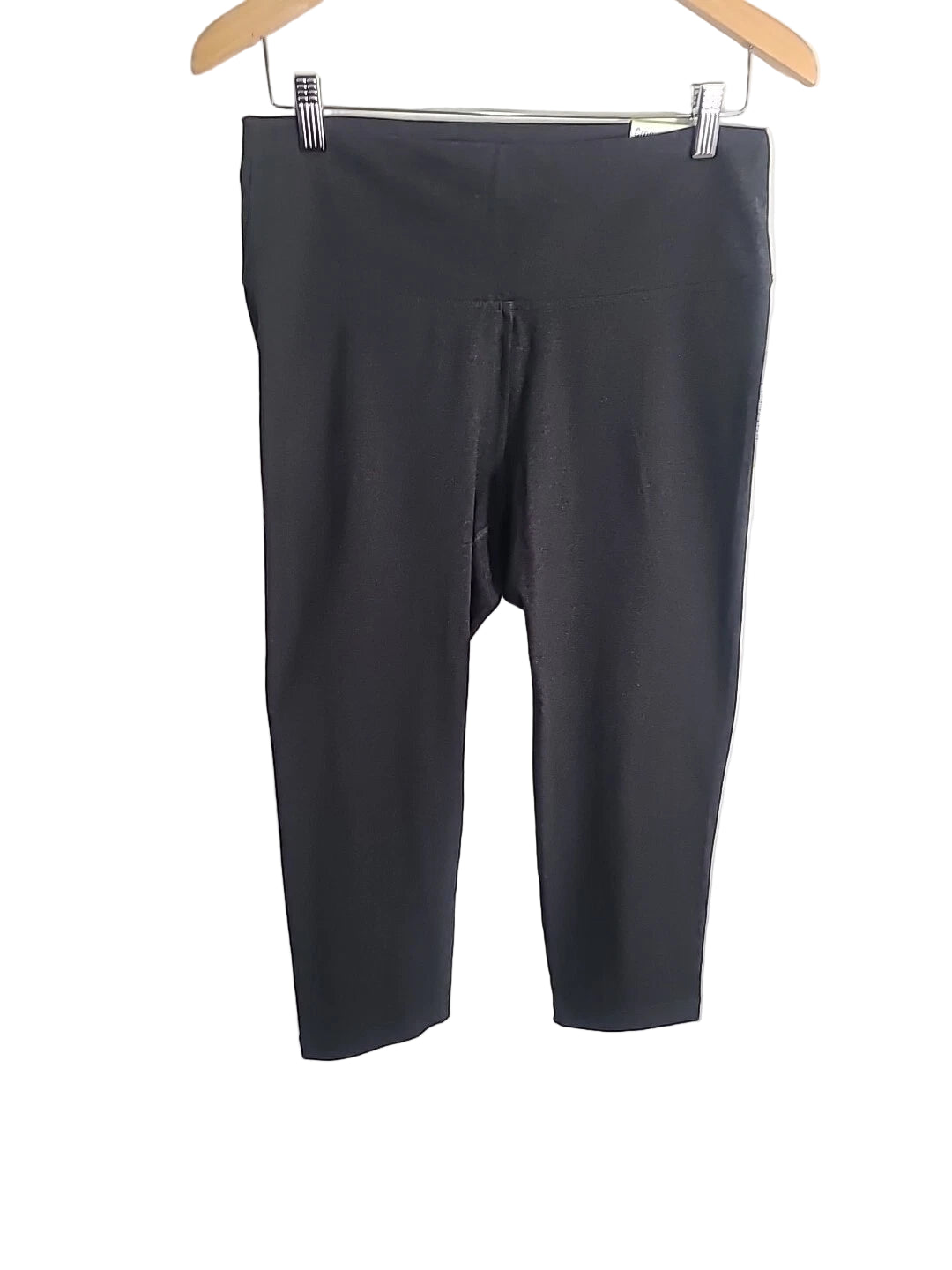 Pre-Owned Leggings Medium Adult Dark Gray Old Navy Crop Gymnastics