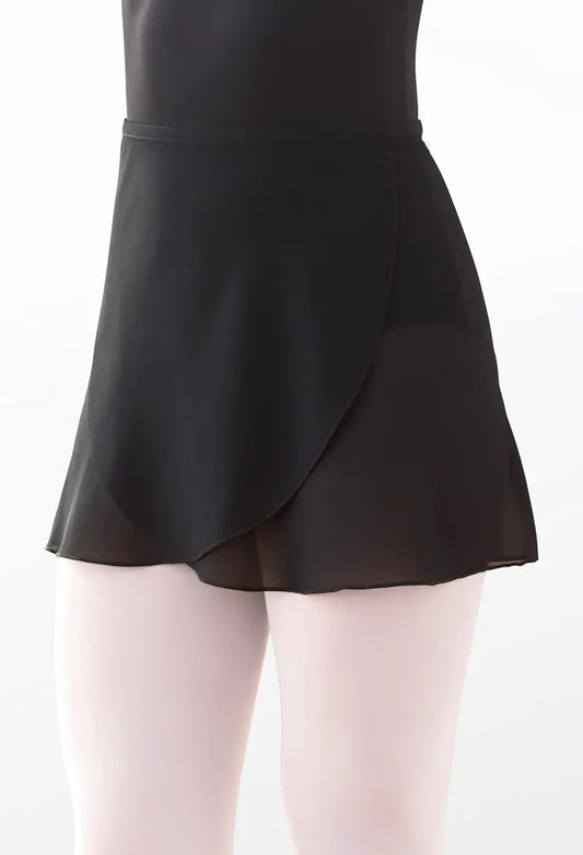 Pre-Owned Wrap Skirt Balera Black S220 Ballet Pointe P/S Adult