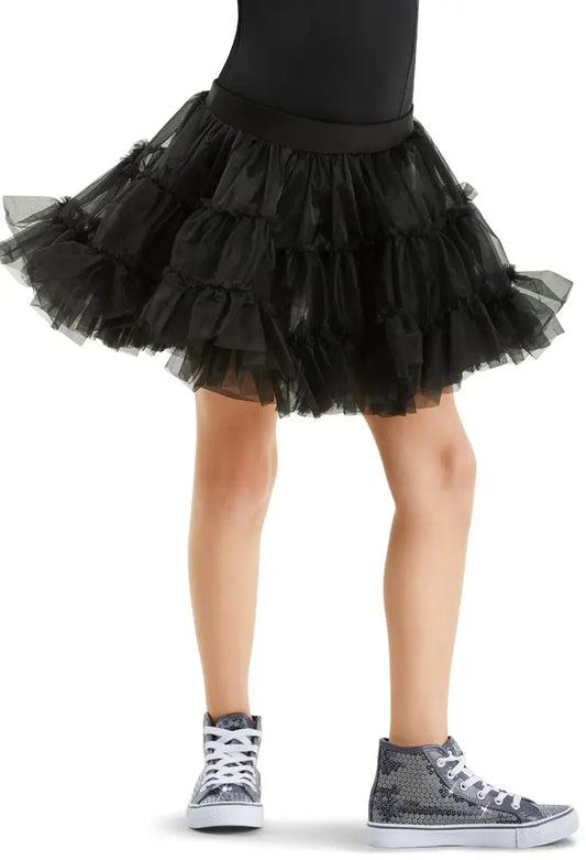 Pre-Owned Tutu Skirt Balera S3183 Black Medium Child Jazz Hip Hop Costume