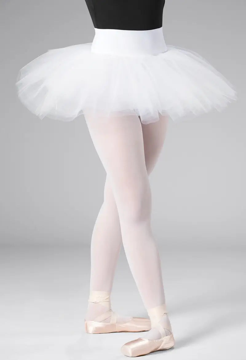 Pre-Owned Tutu Balera S9077 Large Child White Ballet Pointe Trunk Built In