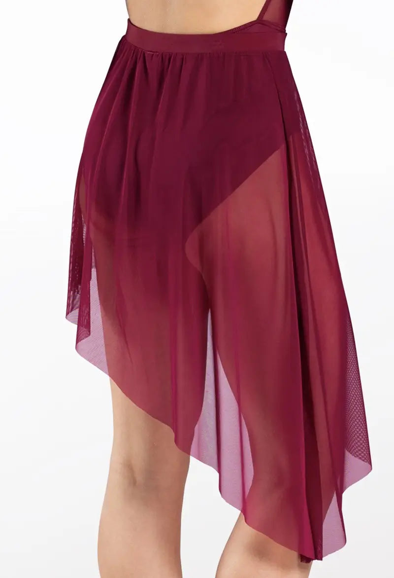 Pre-Owned Costume Skirt Balera S9714 Black Small Adult Lyrical Contemporary