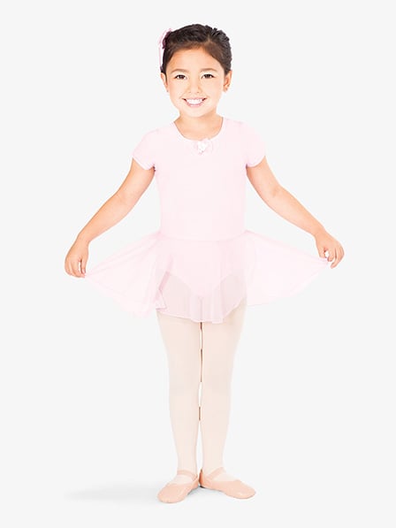 Pre-Owned Leotard Dress Small Child Pink Theatricals TH5510C Ballet Tap