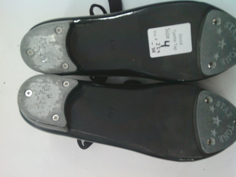 Pre-Owned Tap Shoes DanzNMotion Adult 4M Tyette Patent Leather