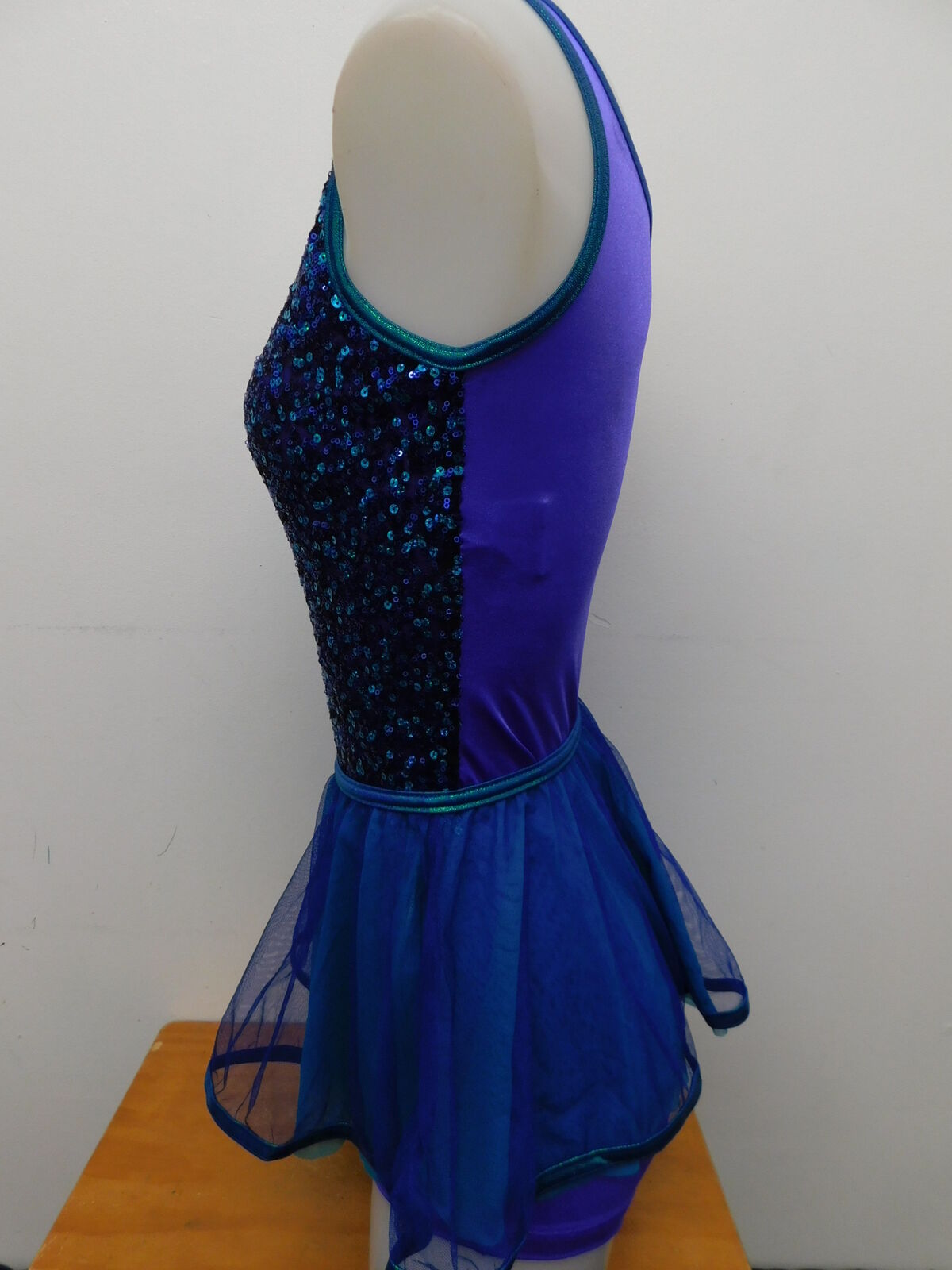 Pre-Owned Costume Costume Gallery  16385 XL Child Blue  Jazz