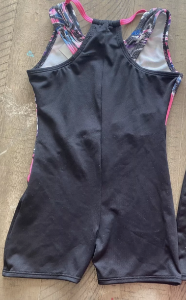 Pre-Owned Leotard Freestyle   Small Child Hot Pink  Gymnastics