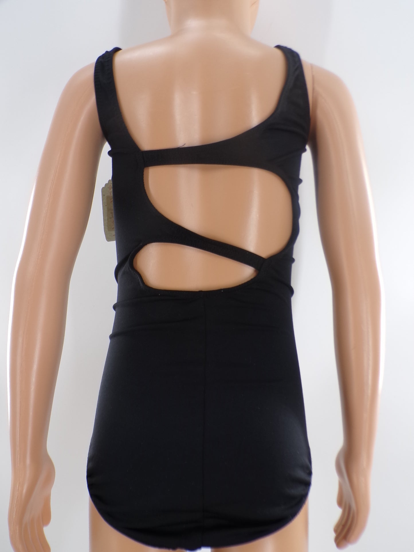 Pre-Owned Leotard Medium Child Black So Danca Joffrey Ballet Modern