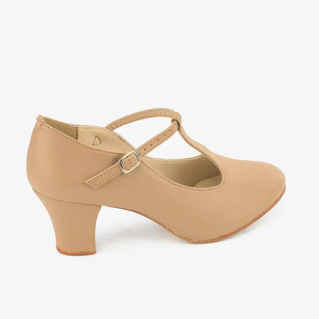 NEW Character Shoes So Danca CH40 Chrissie 2" Heel T Strap