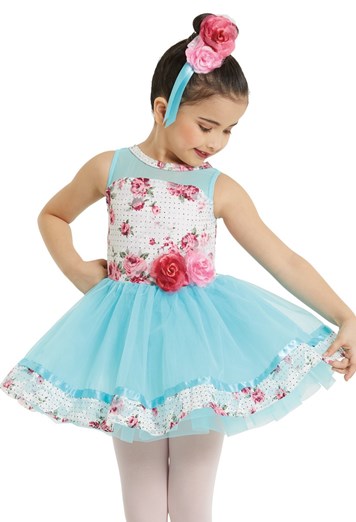 Pre-Owned Costume Weissman  11740 XS Child Blue  Ballet