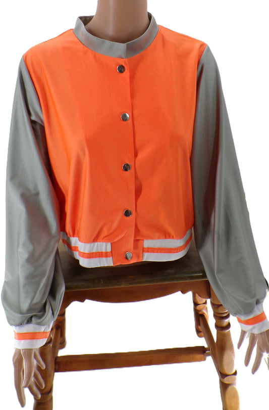 Pre-Owned Jacket Revolution  859 Large Adult Orange  Jazz Hip Hop