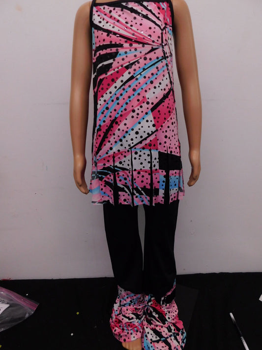 Pre-Owned Costume Unbranded   Medium Child Hot Pink  Jazz