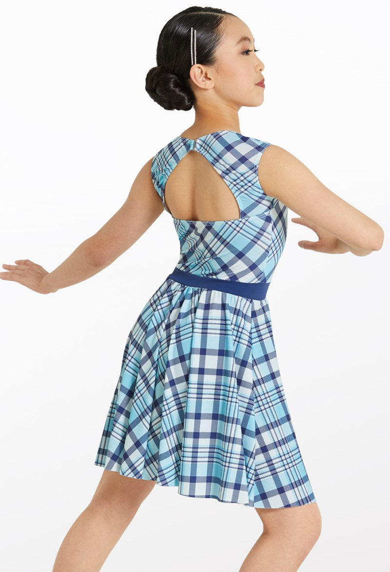 Pre-Owned Costume Weissman 11865 Small Adult Blue Dress Jazz