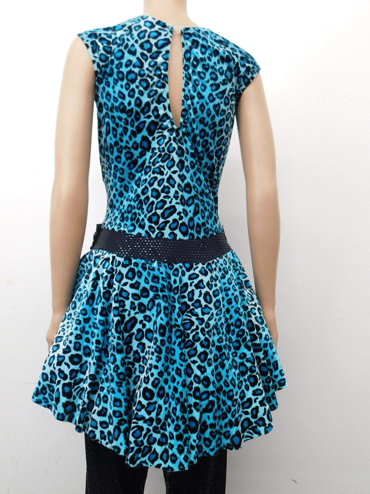 Pre-Owned Costume Dansco   Large Adult Turquoise  Jazz