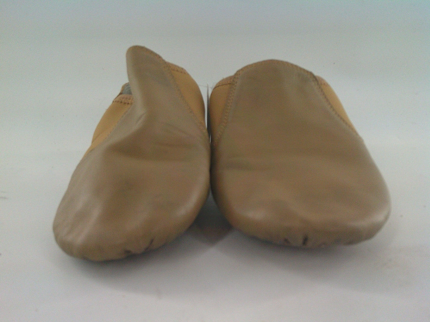Pre-Owned Jazz Shoes Generic Youth 4.5M Slip On Leather Slip On Split Sole