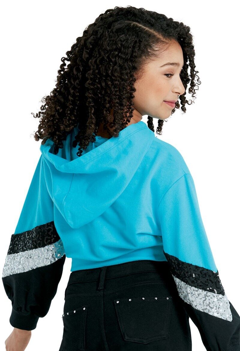 Pre-Owned Costume Crop Top Balera  AH11229 Large Adult Purple  Hip Hop Tap