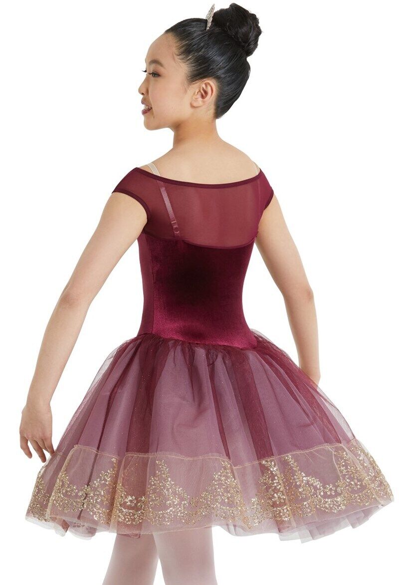Pre-Owned Costume Weissman  11682 Medium Child Navy Blue  Ballet YAGP