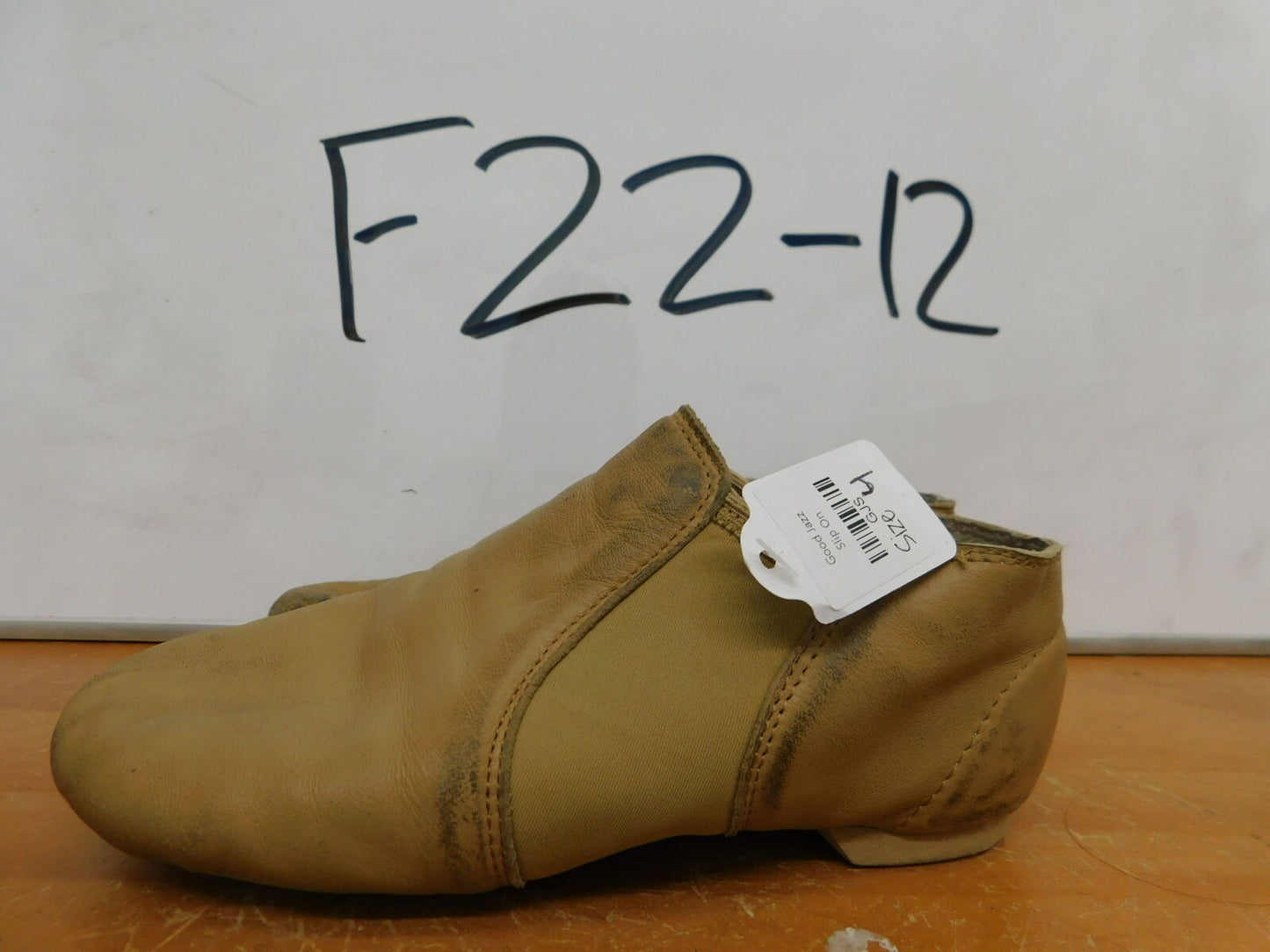 Pre-Owned Jazz Shoes Revolution Big Kid 4  Leather