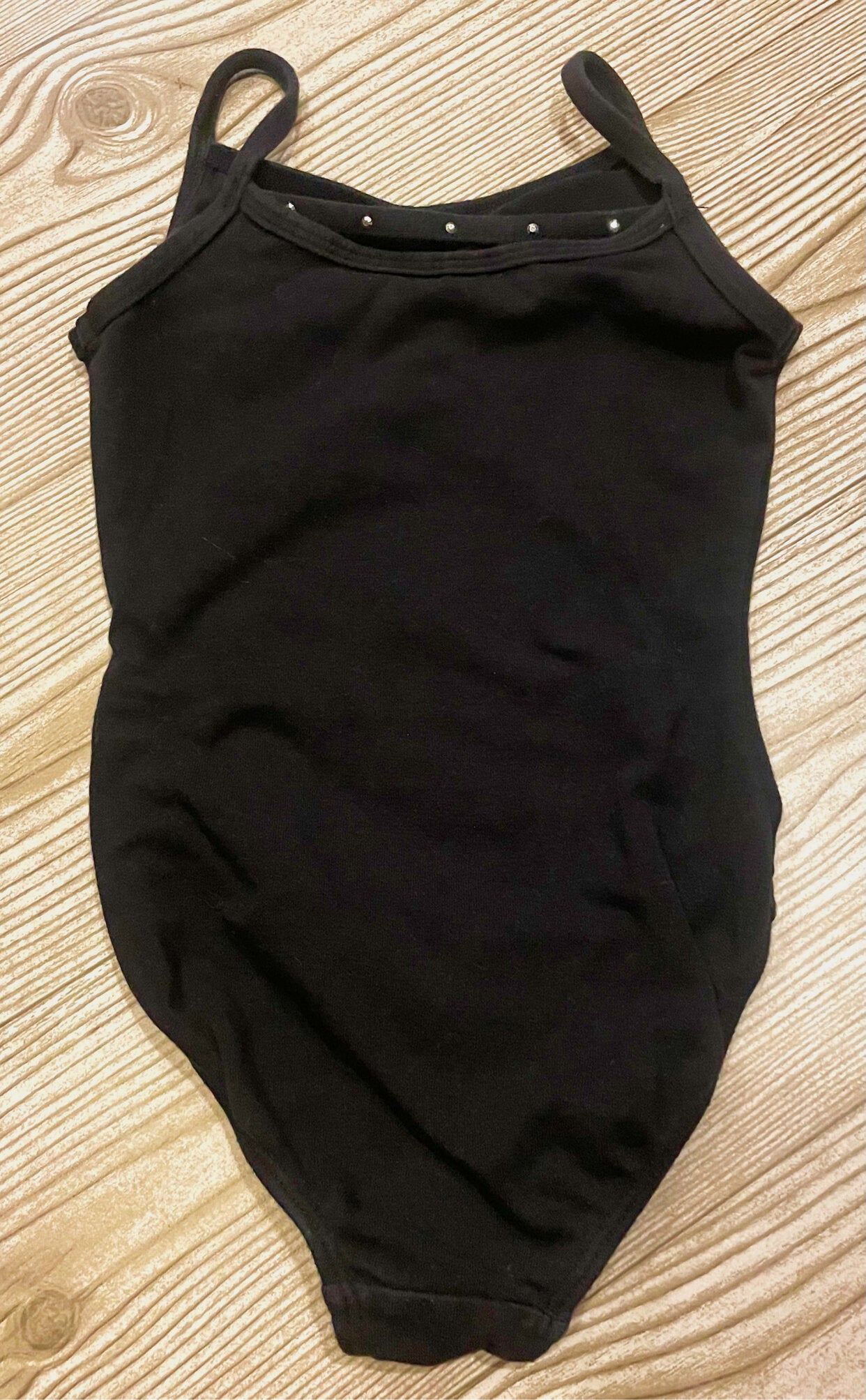 Pre-Owned Leotard Freestyle   XS Child Black  Ballet Jazz