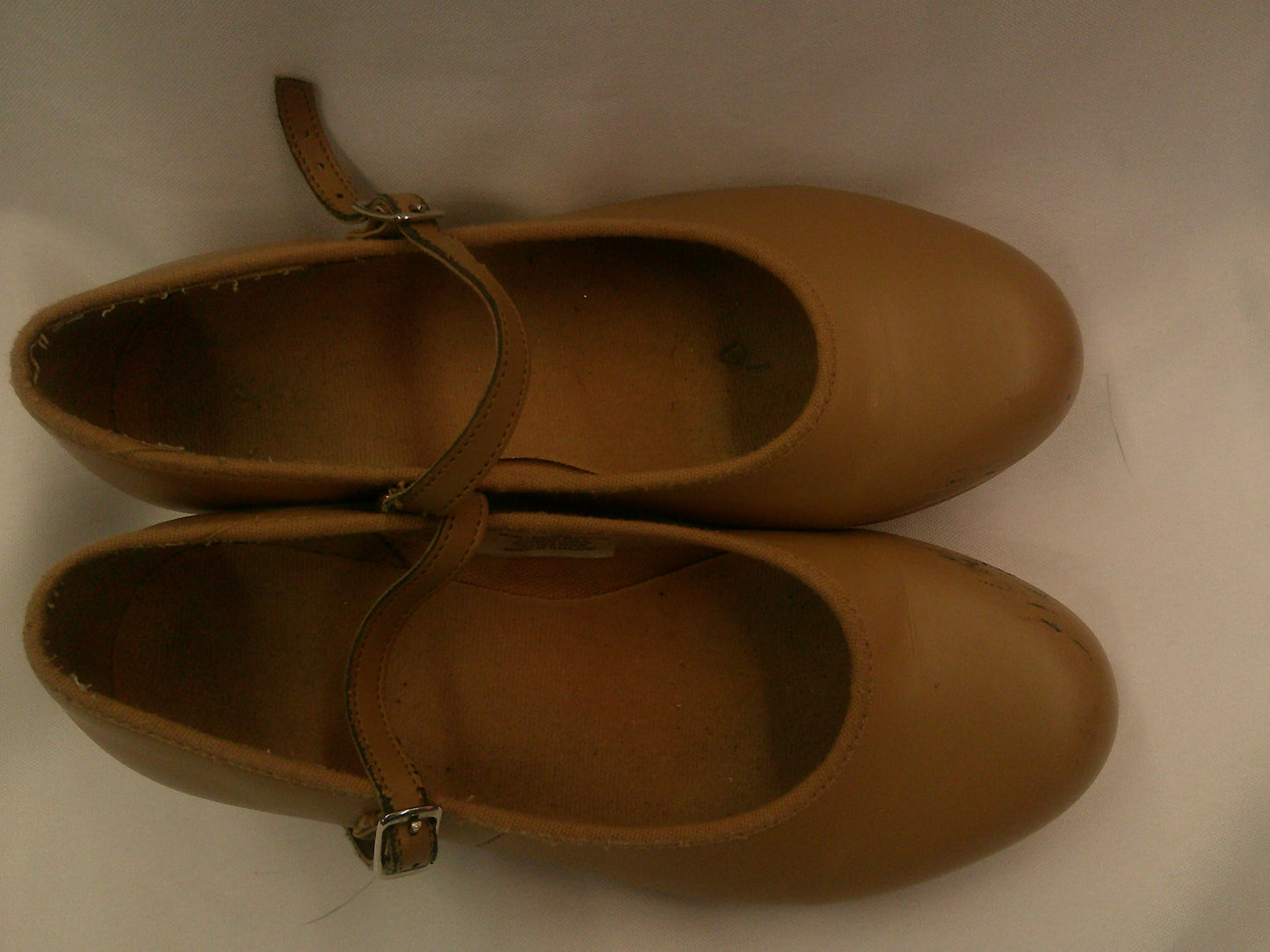 Pre-Owned Tap Shoes Bloch Kids 1.5M Mary Jane Leather Buckle