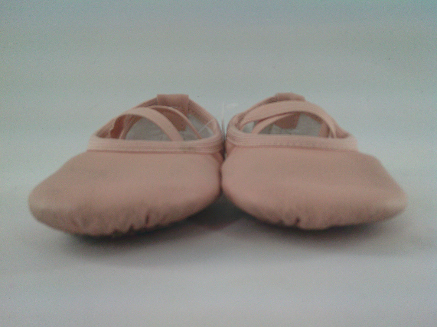 Pre-Owned Ballet Shoes Stelle Toddler 9M No Tie Leather Cross Straps Split Sole