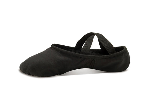 NEW Ballet Shoes Danz N Motion  Adult Sizes  Leather Cross Straps Split Sole