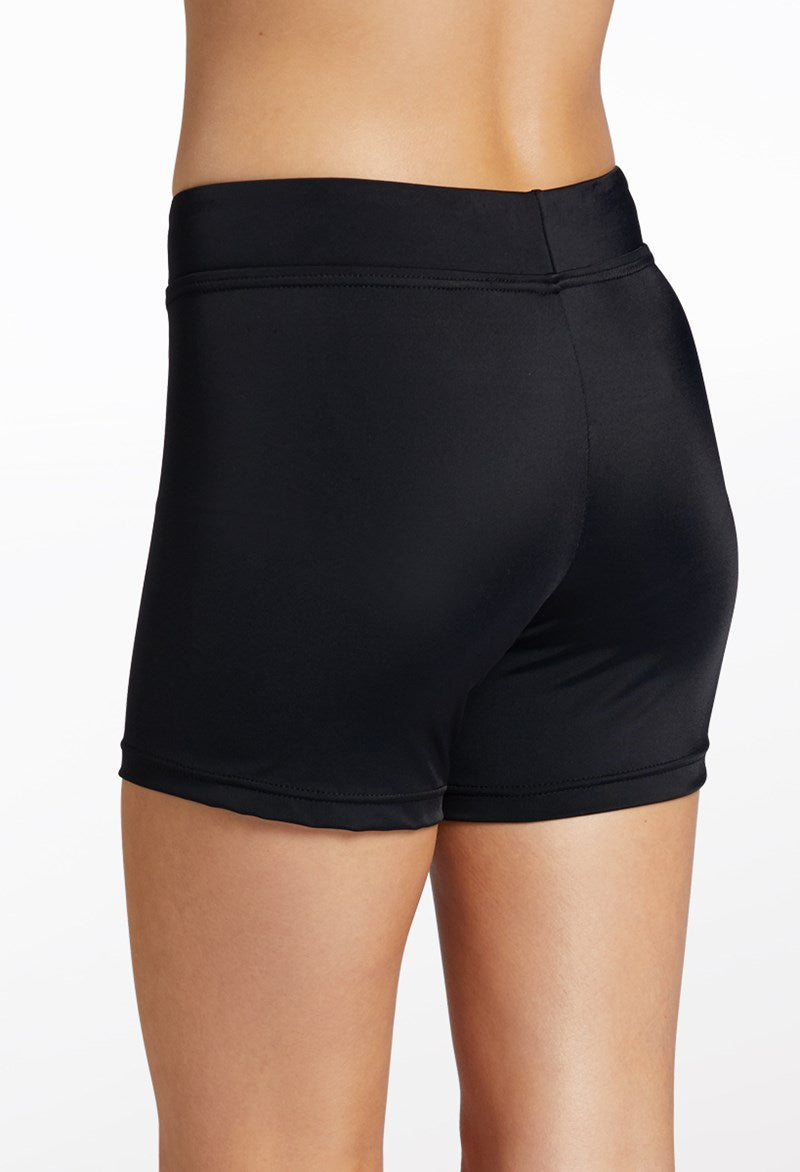 Pre-Owned Shorts Weissmans MT12470 Medium Child Black Jazz Gymnastics