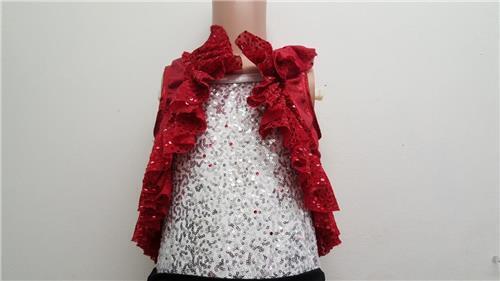 Pre-Owned Costume Dansco   Medium Child Red  Jazz