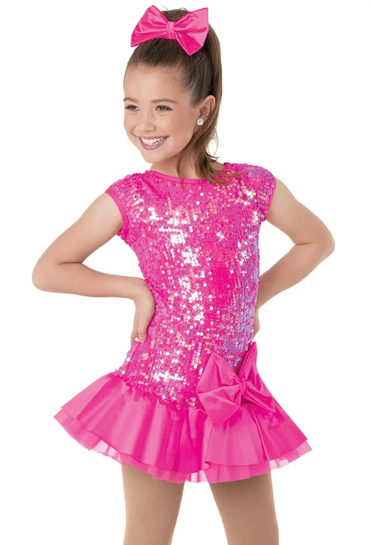 Pre-Owned Costume Weissman 10005 Large Child Pink Jazz