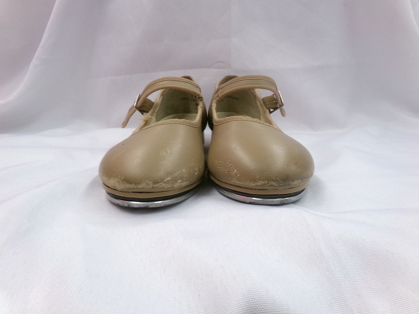 Pre-Owned Tap Shoes Capezio Kids 4M Mary Jane Leather Buckle
