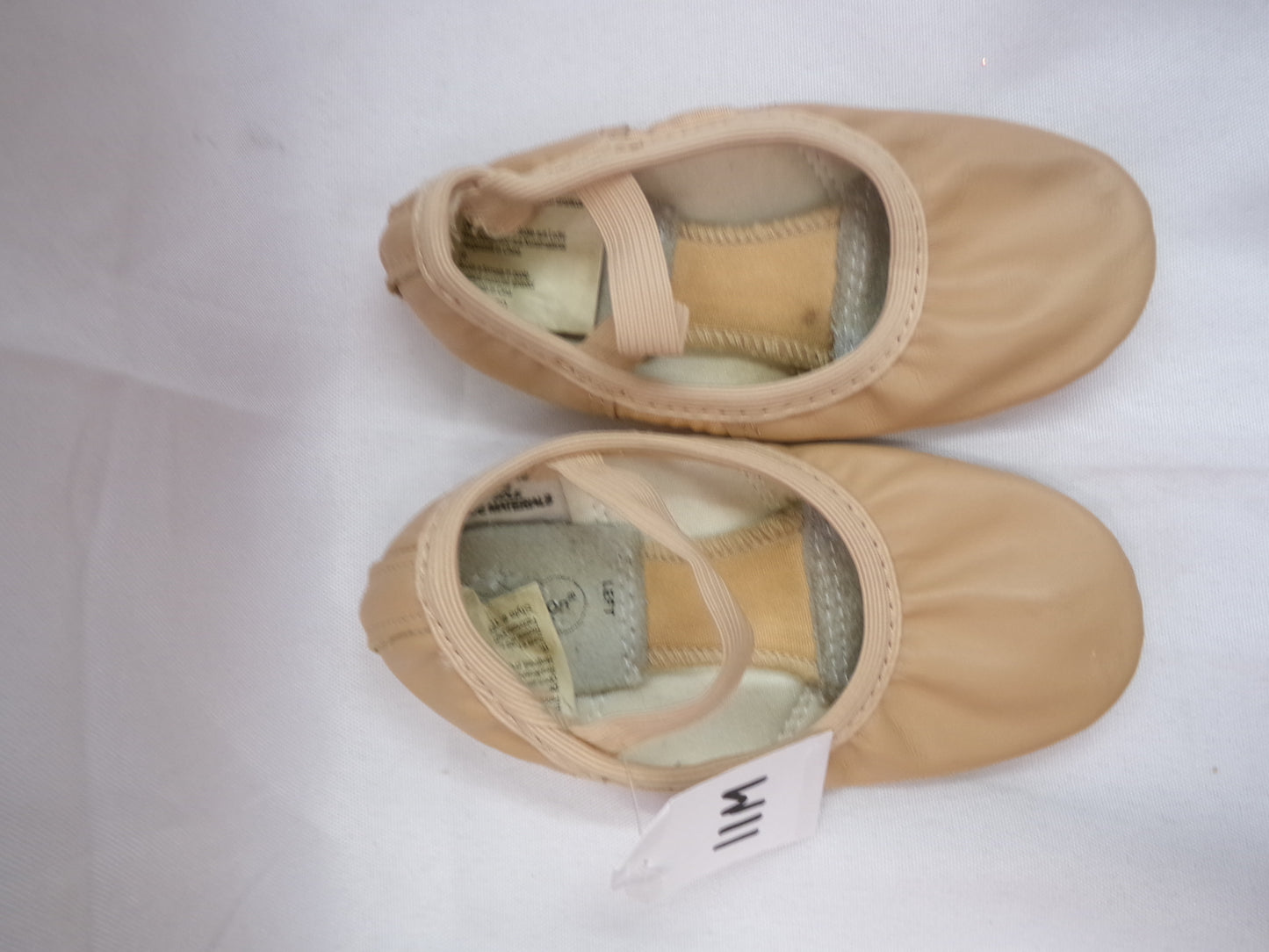 Pre-Owned Ballet Shoes Revolution Child 11M Leather Split Sole Stretch