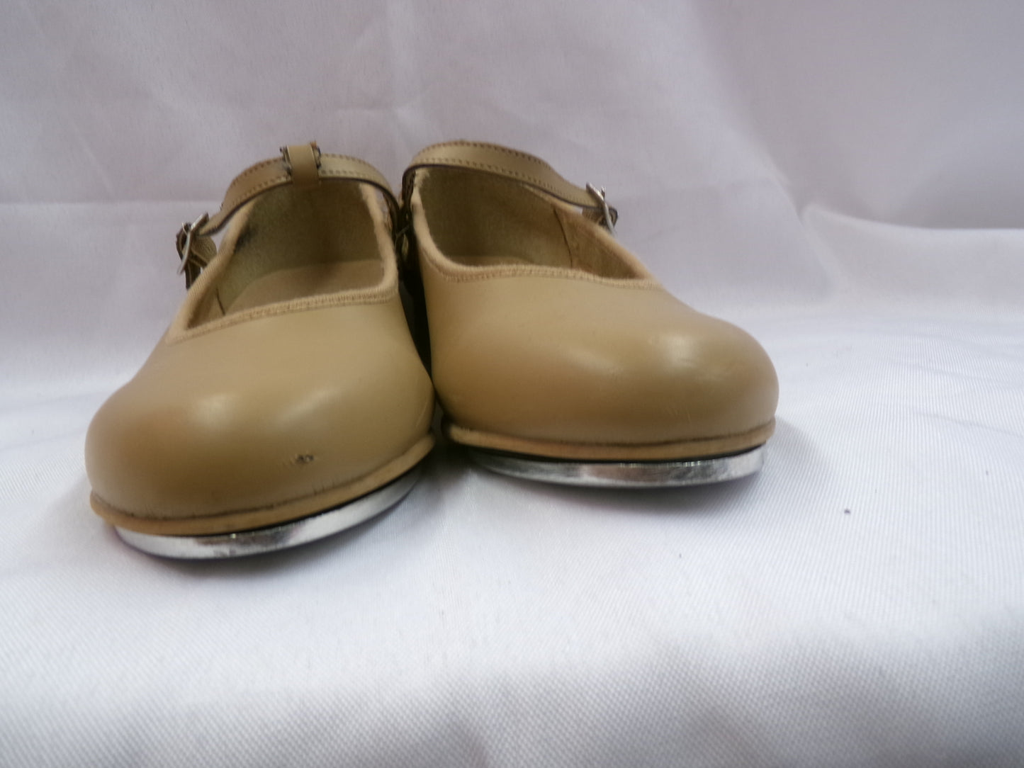 Pre-Owned Tap Shoes Bloch Girl's 1.5M Mary Jane Leather Buckle