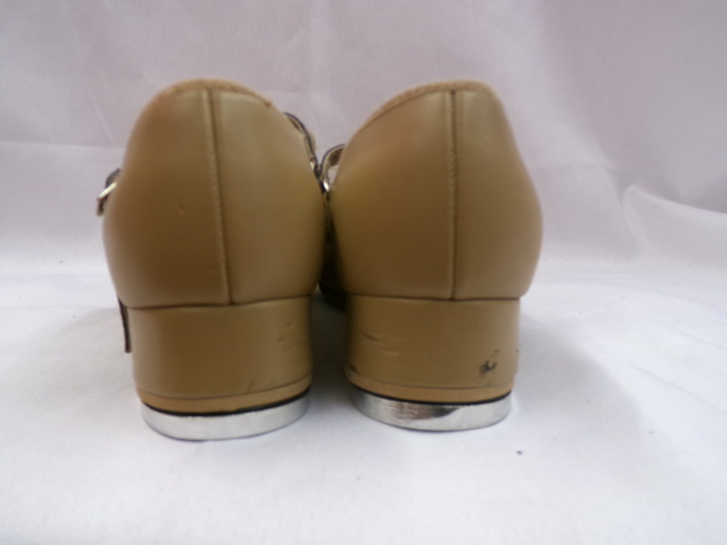 Pre-Owned Tap Shoes Bloch Girl's 1.5M Mary Jane Leather Buckle