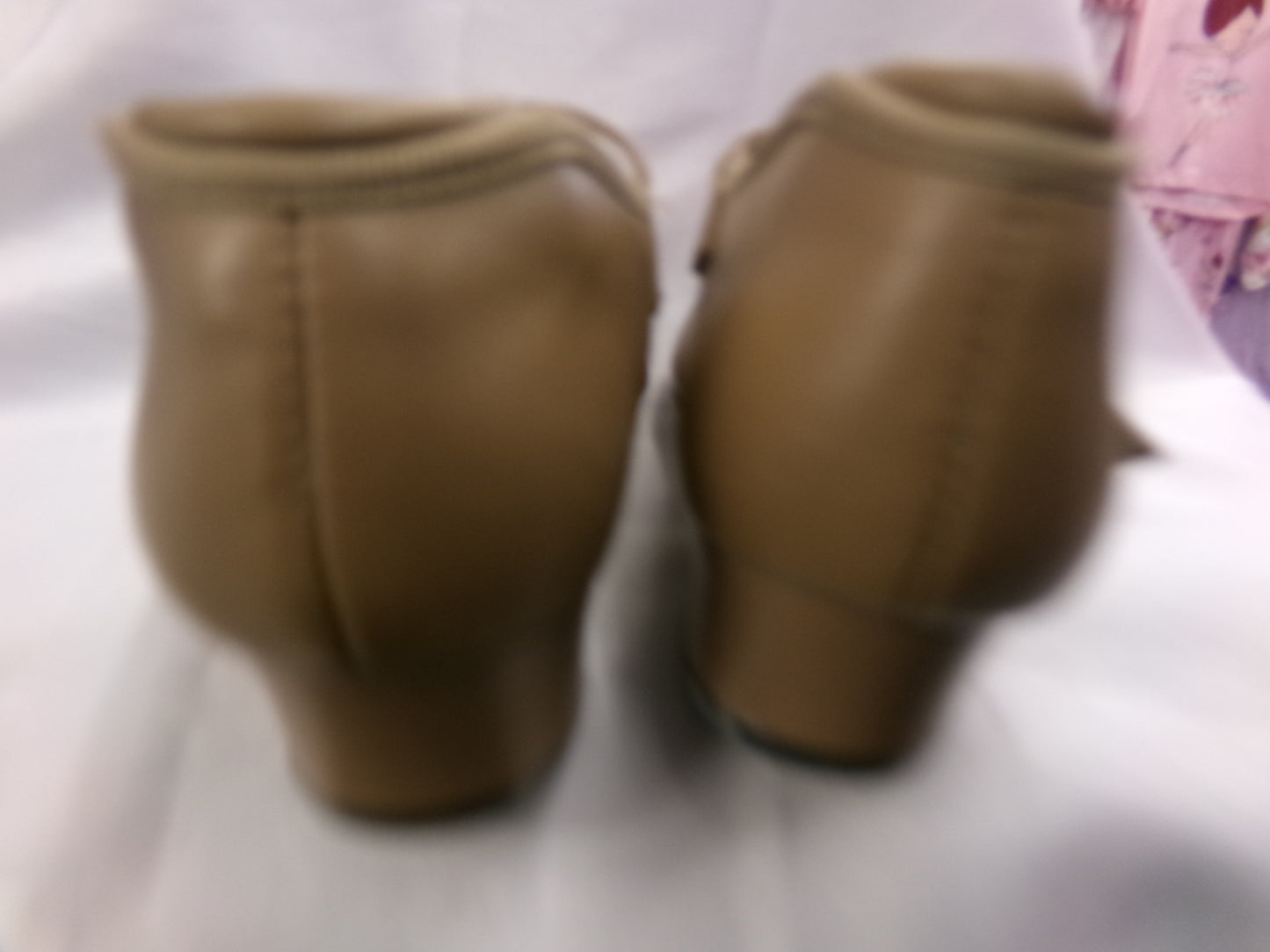 Pre-Owned Tap Shoes Dancing Fair Adult 5M Mary Jane Leather Buckle