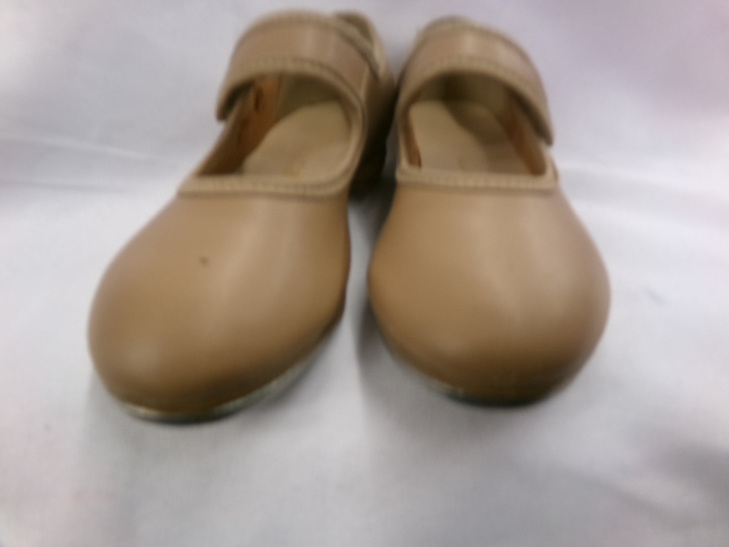 Pre-Owned Tap Shoes SoDanca Toddler 8.5M Mary Jane Leather Loop Strap