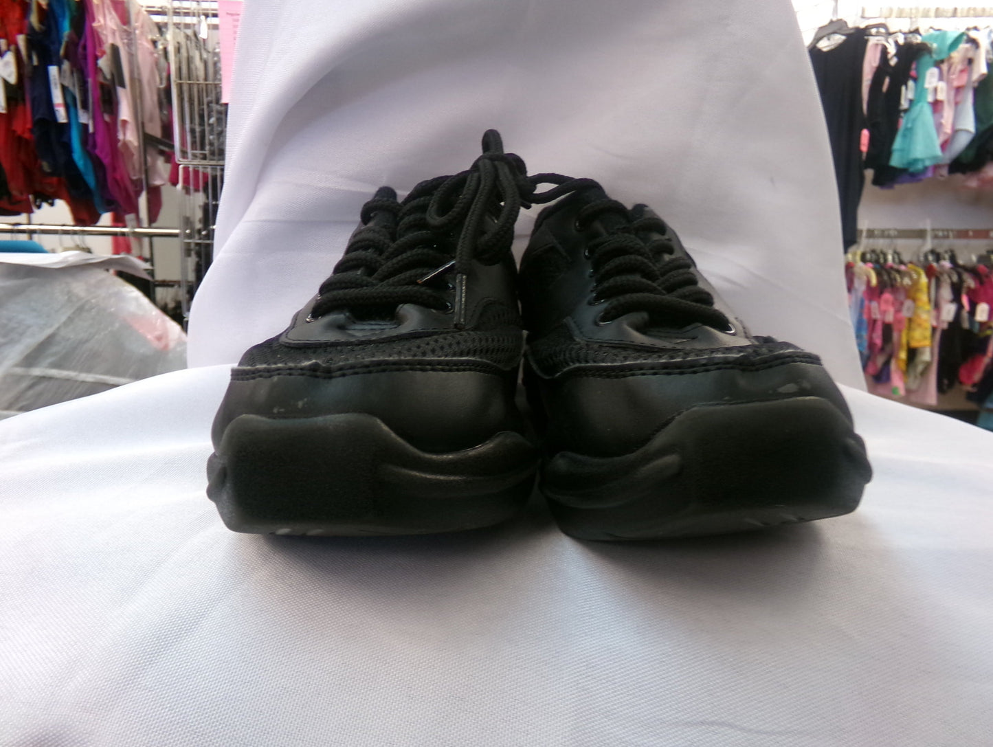 Pre-Owned Hip Hop Shoes Theatricals T8000 Black Kids 1.5M