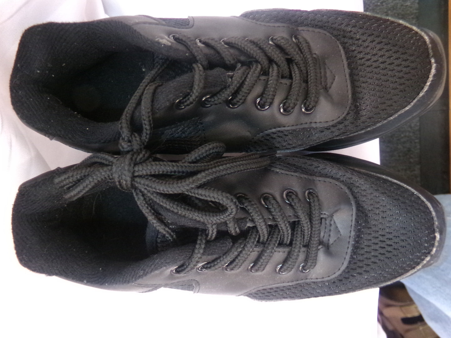 Pre-Owned Hip Hop Shoes Theatricals T8000 Black Kids 1.5M