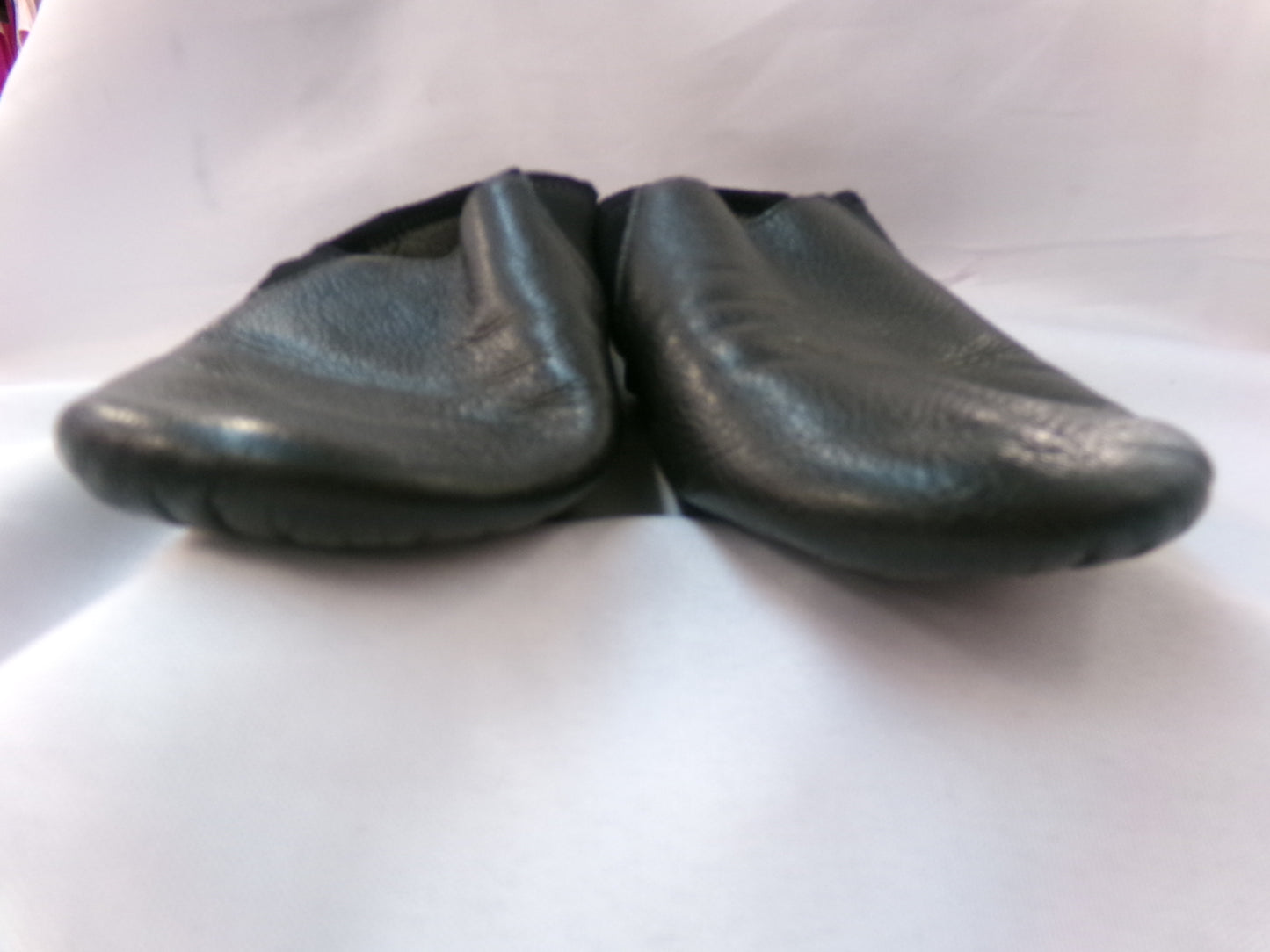 Pre-Owned Jazz Shoes So Danca 6M JZ43 Black Adult Pull On Leather Split Sole