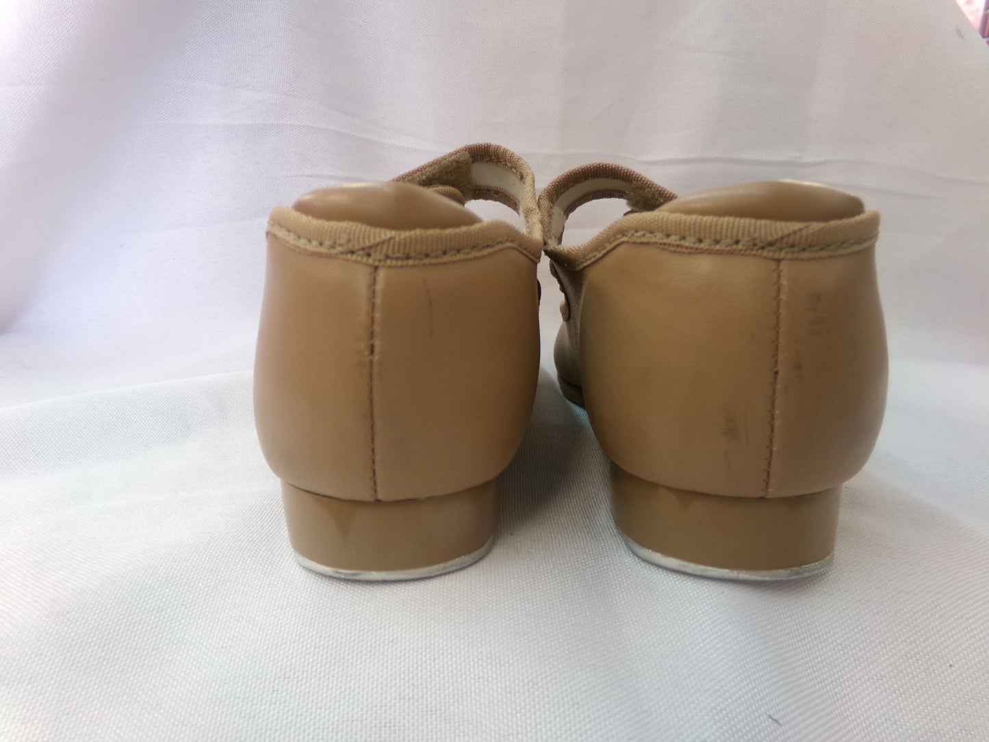 Pre-Owned Tap Shoes Theatricals Kids 10M Mary Jane Leather