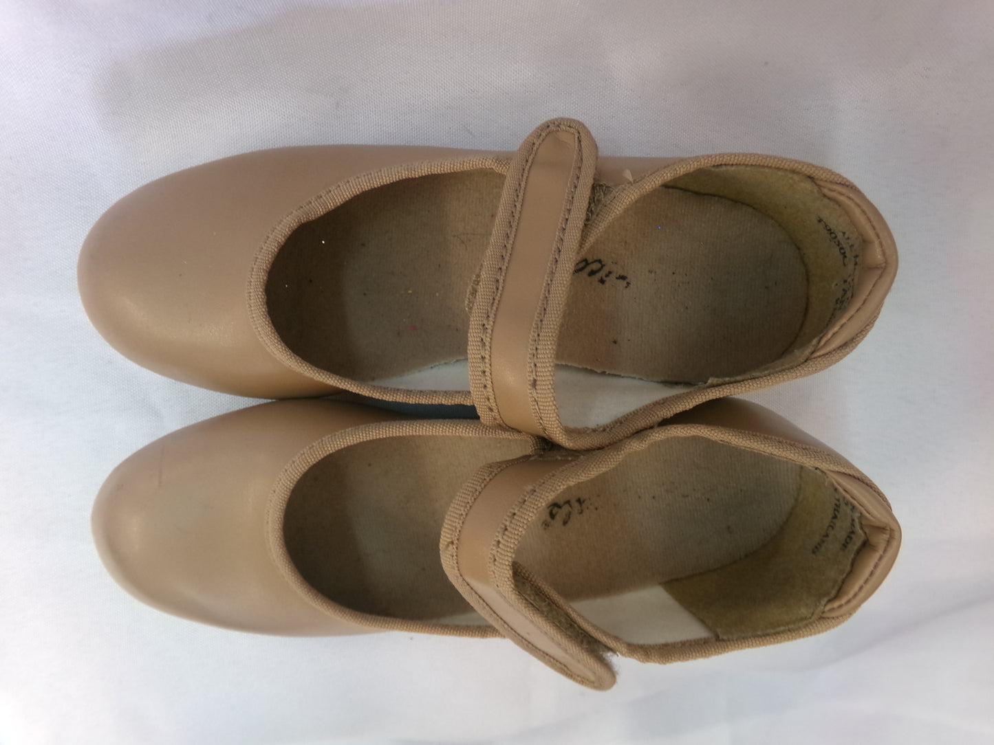 Pre-Owned Tap Shoes Theatricals Kids 10M Mary Jane Leather