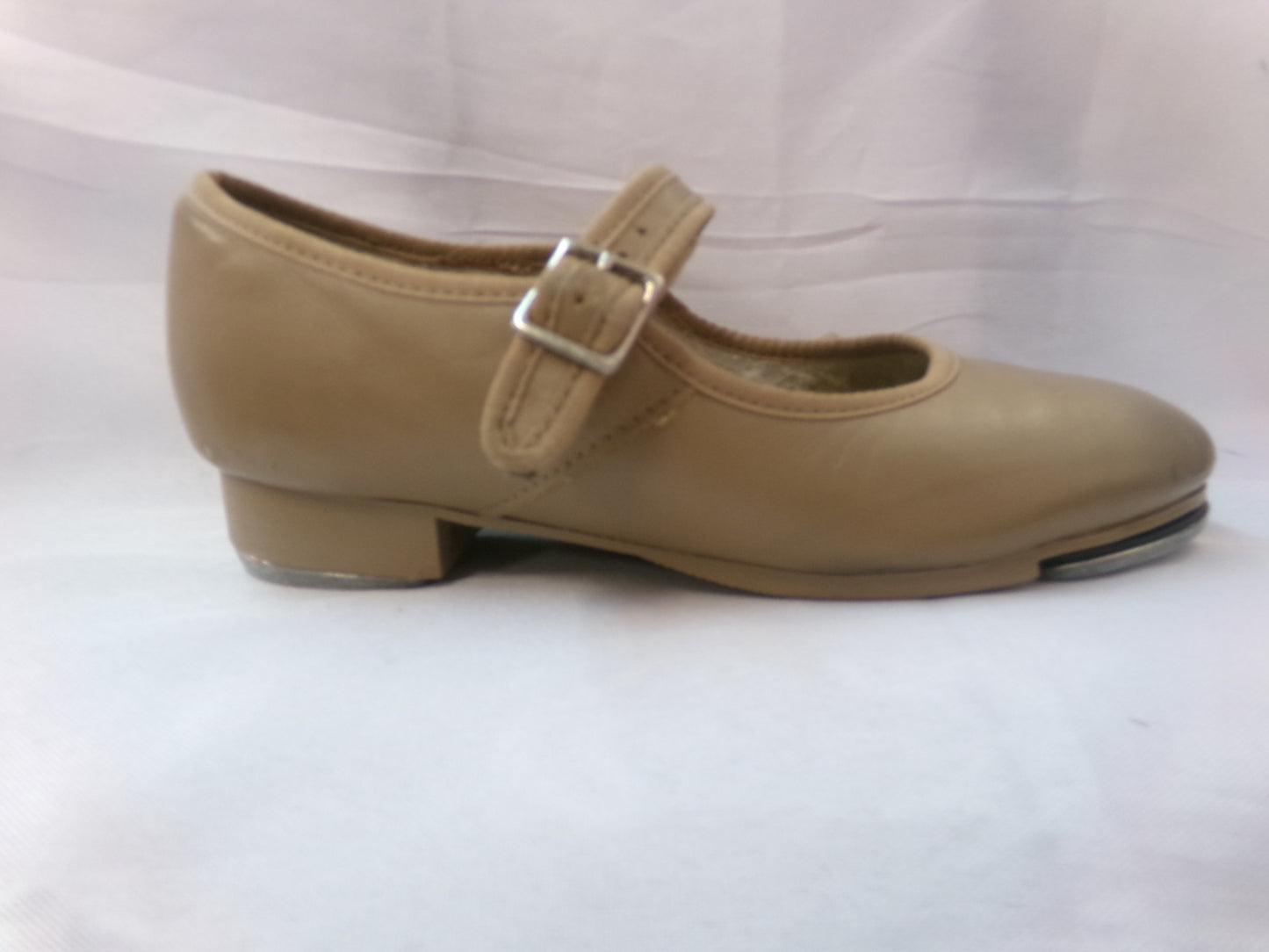 Pre-Owned Tap Shoes Capezio Kids 1.5M Mary Jane Leather Buckle
