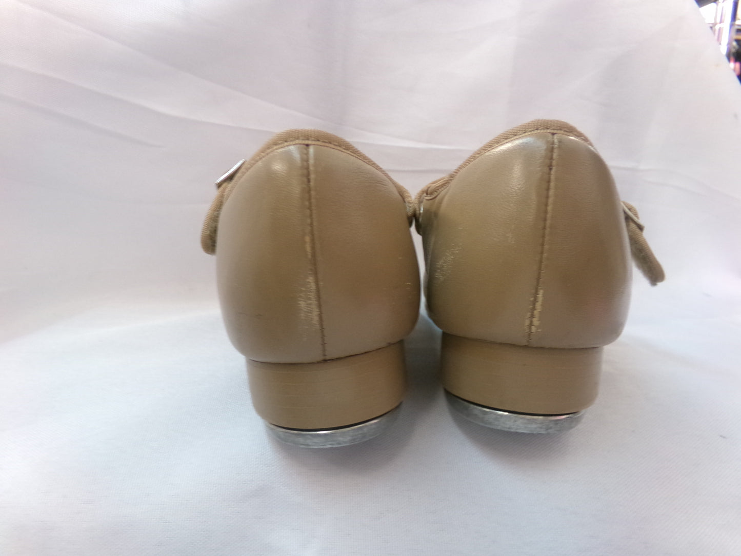 Pre-Owned Tap Shoes Capezio Kids 1.5M Mary Jane Leather Buckle