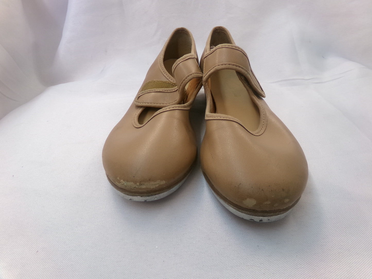 Pre-Owned Tap Shoes SoDanca Youth 3M Mary Jane Leather Loop Strap