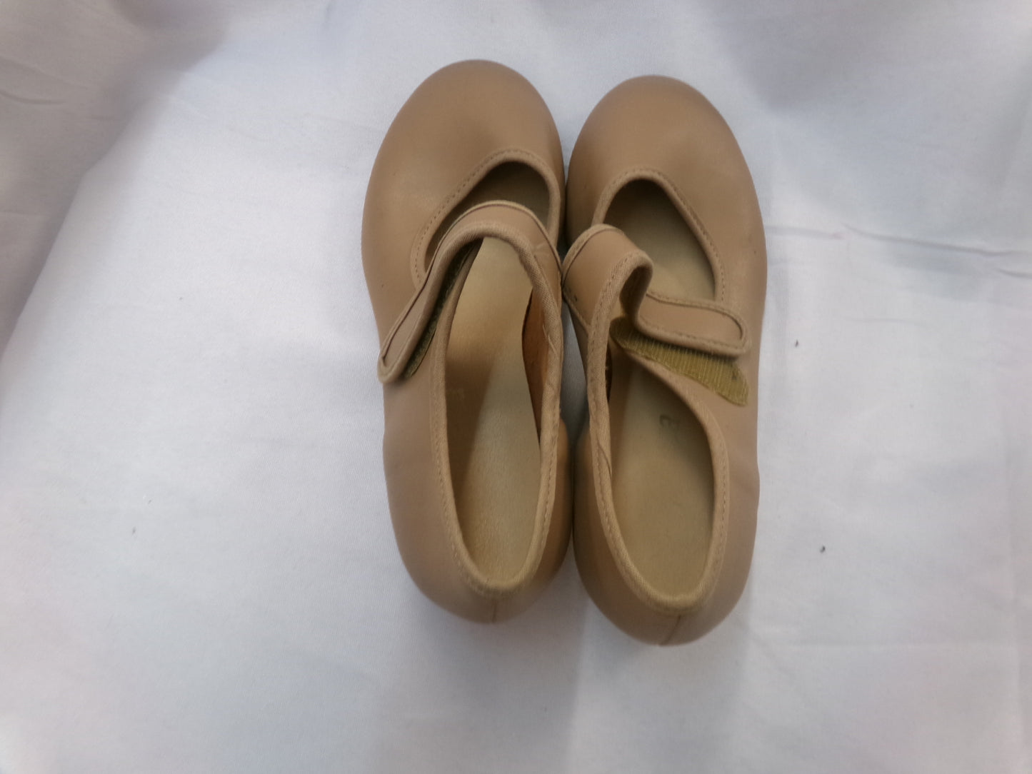 Pre-Owned Tap Shoes SoDanca Youth 3M Mary Jane Leather Loop Strap