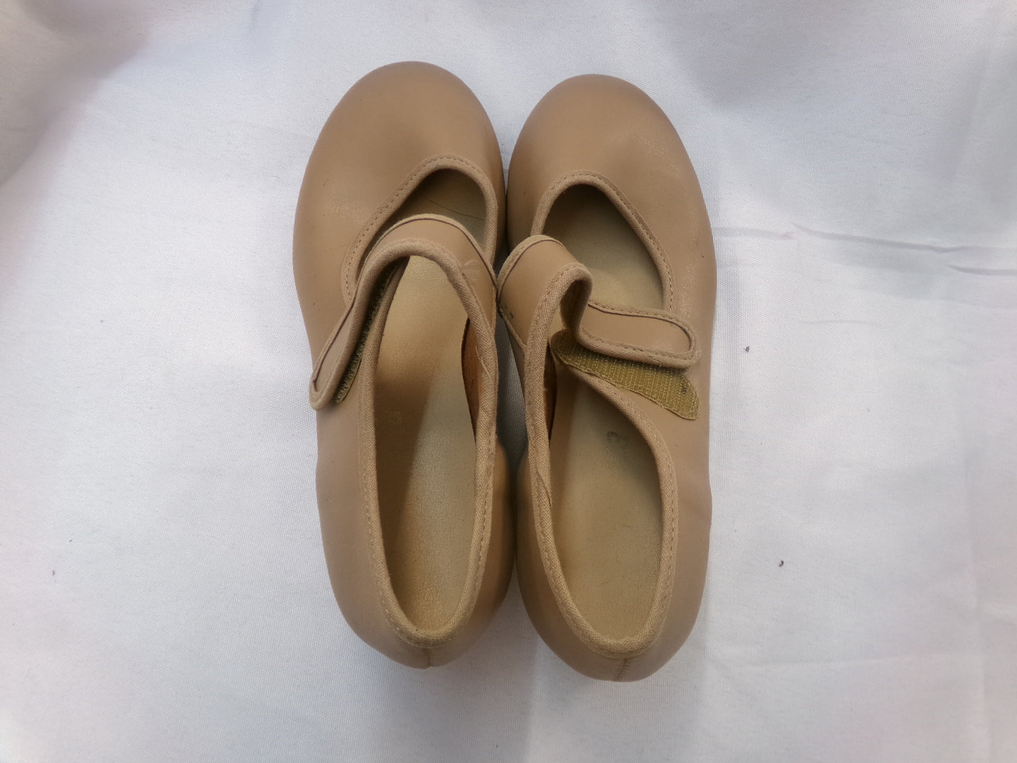 Pre-Owned Tap Shoes SoDanca Youth 3M Mary Jane Leather Loop Strap