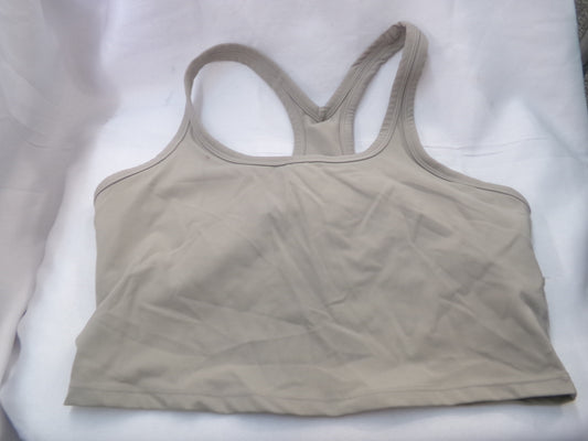 Pre-Owned Sports Bra Medium Adult Gray Hip-Hop, Contemporary, Jazz