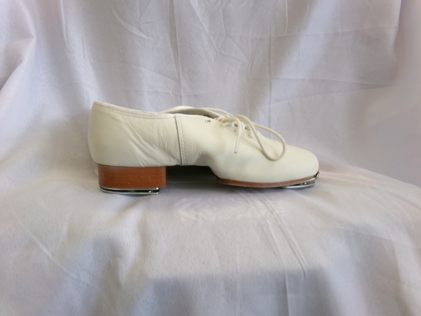 Pre-Owned Buck Clogging Shoes Steven Stompers Womens 8M Oxford Leather Split Sole