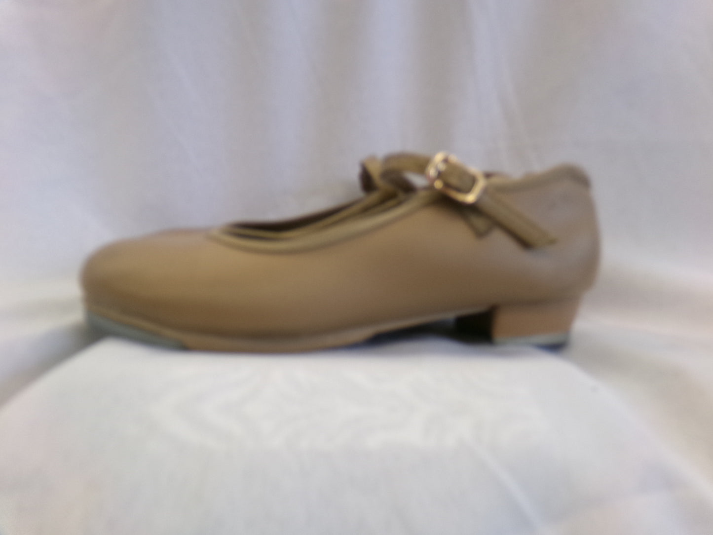 Pre-Owned Tap Shoes Dancing Fair Adult 12.5M Mary Jane Leather Buckle